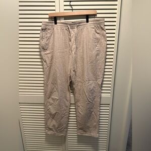 Abercrombie linen pull on pant